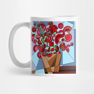 Exploded flowers Mug